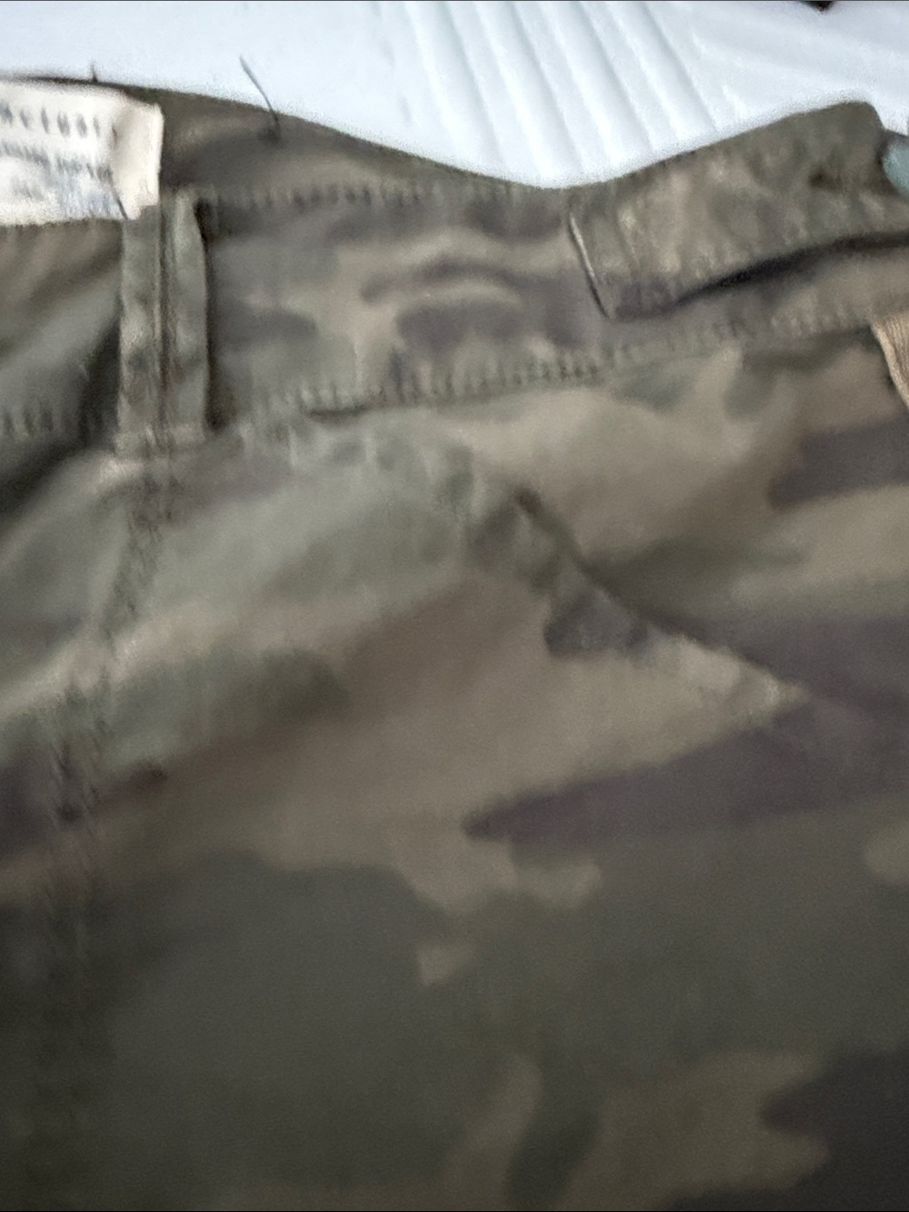 Sanctuary Camo Cargo Pants in Olive & Dark Green - Picture 3 of 10
